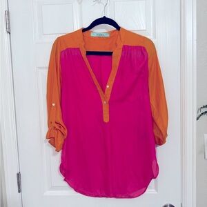 Bright Vibrant Boutique Blouse!